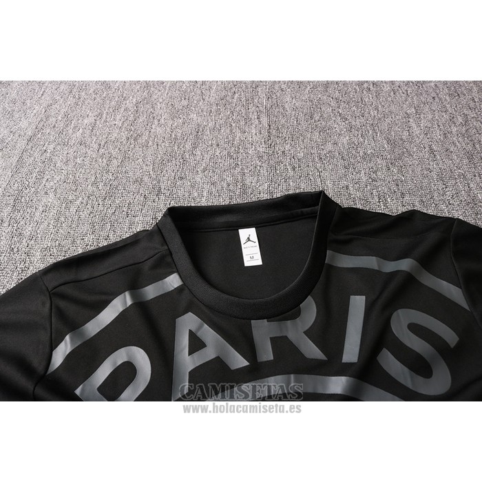 Chandal del Paris Saint-Germain Manga Corta 2020-2021 Negro